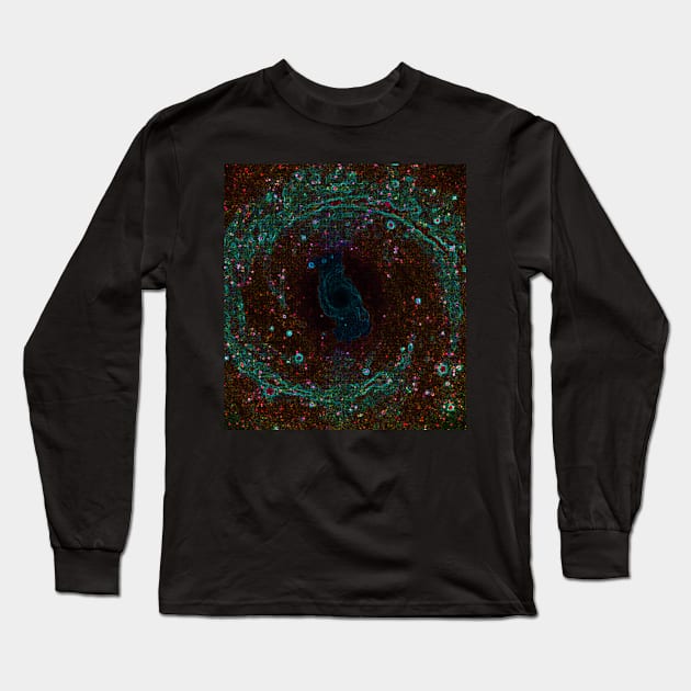 Black Panther Art - Glowing Edges 385 Long Sleeve T-Shirt by The Black Panther